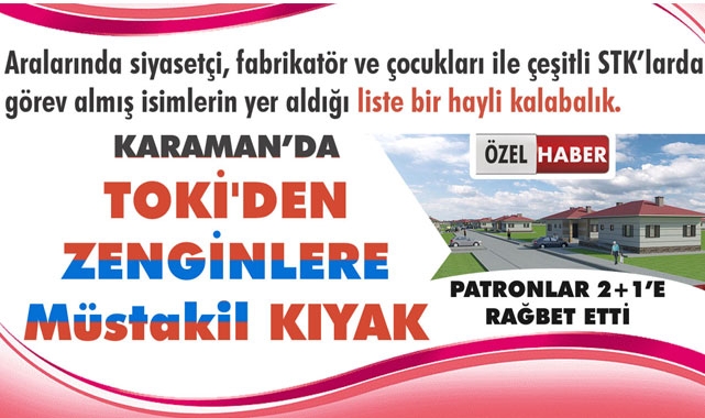 MÜSTAKİL KONUTLAR..