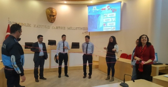 Burhaniye belediyesi çalışanlarına hizmet içi eğitim