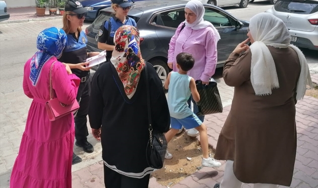 Mersin'de bir ayda 3 bin 335 kadın, KADES hakkında bilgilendirildi