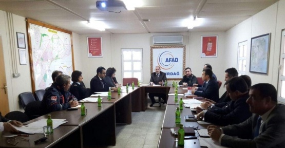 Geçici Koruma Hizmetleri Komisyonu toplantısı