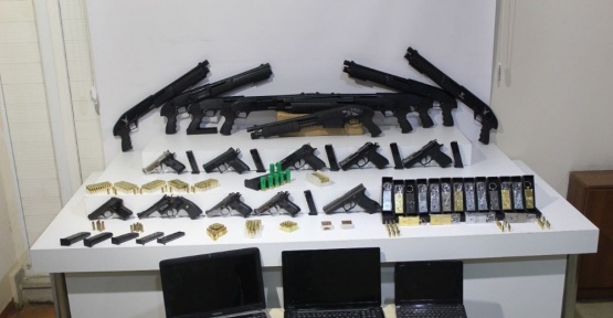 Suikast silahları satan şebeke çökertildi: 3 gözaltı