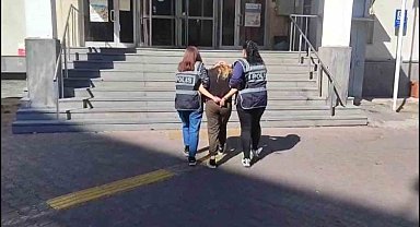 14 yıl kesinleşmiş cezası olan kadın polisten kaçamadı