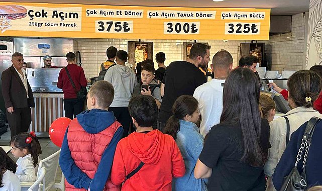 29 Ekim'de tavuk döner ve ayranı 29 liradan sattılar
