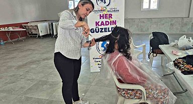 'Her kadın güzeldir' projesi bu kez Örencik'teydi