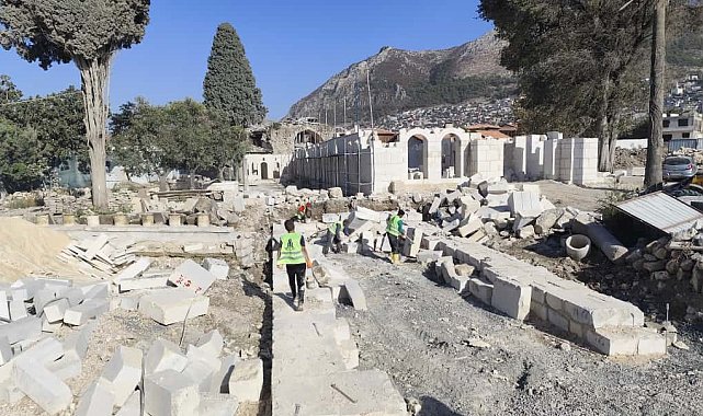 754 yıllık tarihi yapı Büyükşehir'le yükseliyor