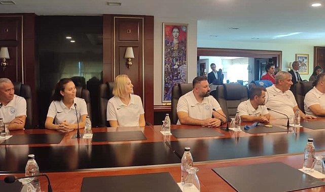 ABB Başkanı Yavaş: "Sporcularımız dünya rekorları kırmaya devam edecek"
