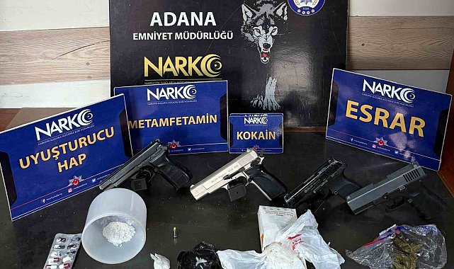 Adana'da uyuşturucu operasyonu: 5 tutuklama