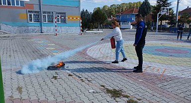 AFAD'dan okullarda yangın ve deprem tatbikatı