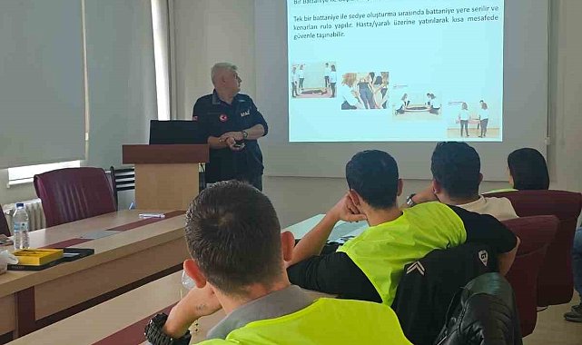 AFAD'tan AHBAP gönüllülerine ilk yardım eğitimi