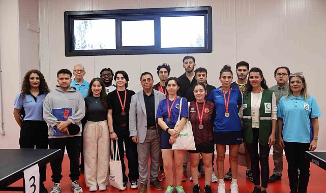 Anadolu Üniversitesi'nde masa tenisi heyecanı