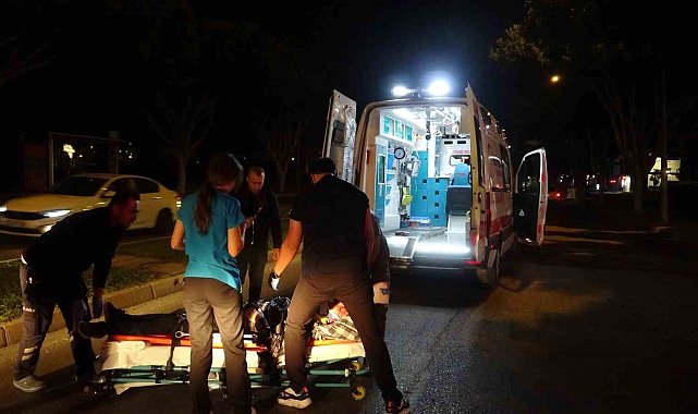 Antalya'da halk otobüsünün çarptığı yaya yaralandı