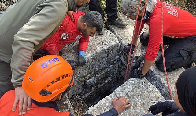 Antalya'da su kuyusu ve sarnıçlarda çöp topladılar