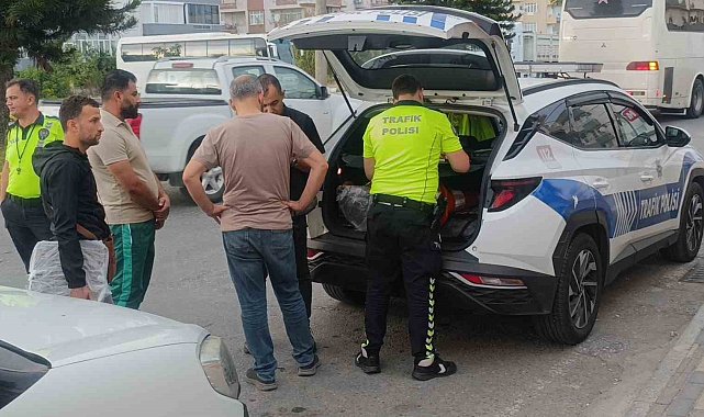 Antaya'da ehliyetsiz sürücüye 38 bin TL ceza