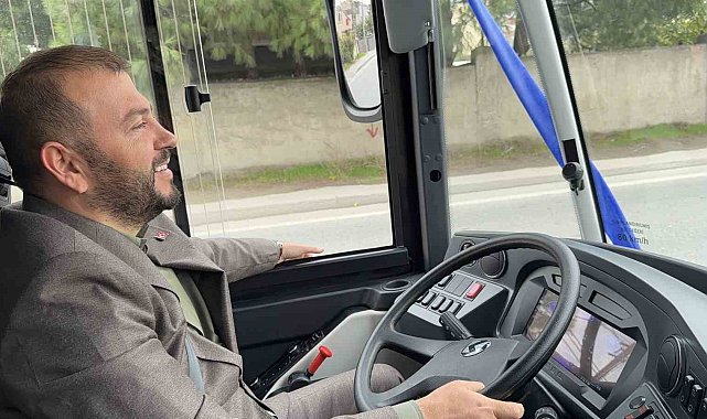 Arnavutköy'de yüzde 100 yerli elektrikli otobüsler hizmete girdi