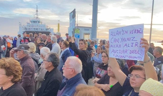 Ava gelen avcılara protesto şoku