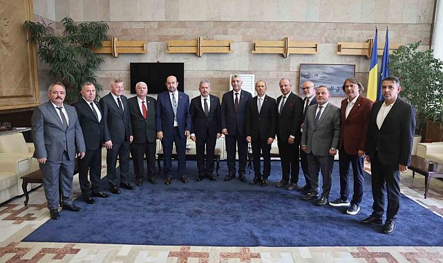 Bakan Bolat, ARICE Başkanı Frunzulica ile bir araya geldi