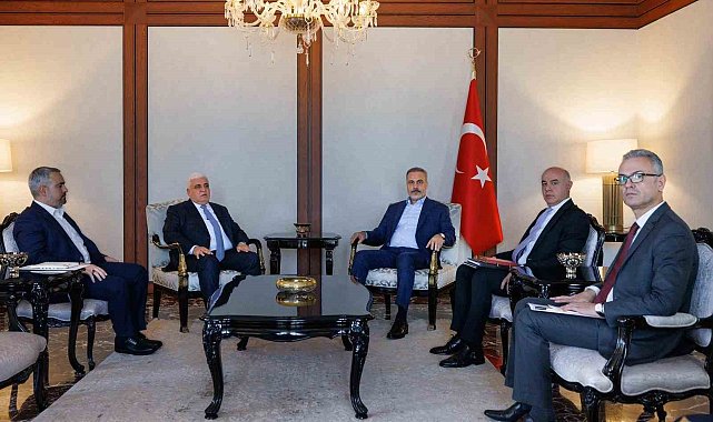 Bakan Fidan, Haşdi Şabi Komisyonu Başkanı el-Feyyad'ı kabul etti