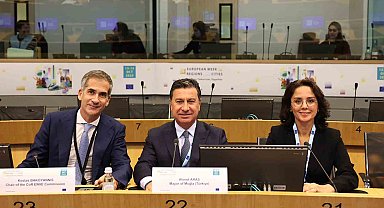 Başkan Aras'tan Brüksel'de demokrasi, iklim ve sürdürülebilirlik temasları