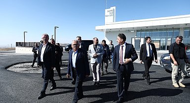 Başkan Büyükkılıç, 100 milyon TL'lik yatırımla Develi'ye kazandırılan Yeni Terminal Binasını inceledi