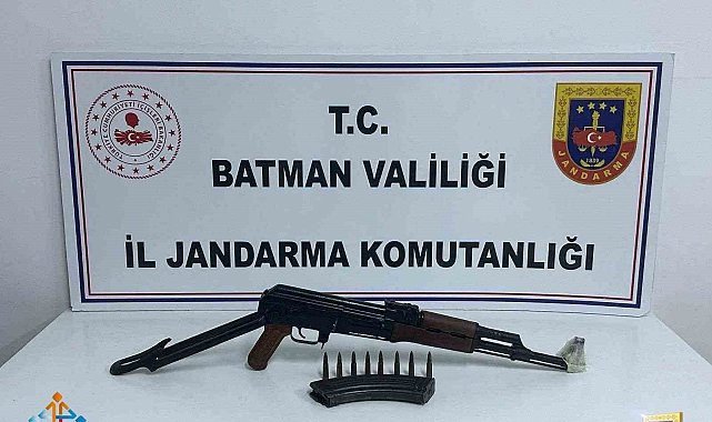 Batman'da silah kaçakçıları suçüstü yakalandı