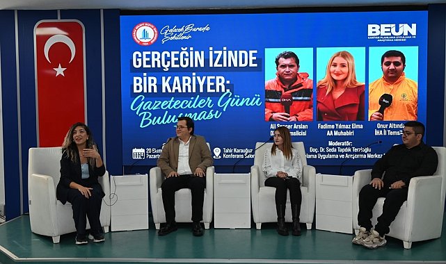 BEUN'da Gazeteciler Günü Buluşması paneli düzenlendi