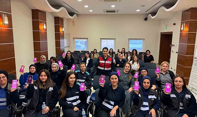 Bursa Jandarmasından kadına şiddete karşı yoğun mesai