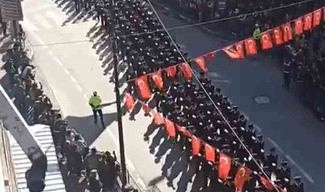 Bursa'da gurur veren görüntüler