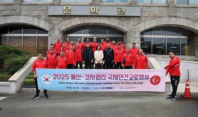 Büyükşehir Mehteri, festival için Ulsan'da