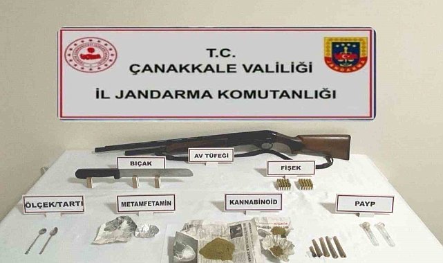 Çanakkale'de uyuşturucu operasyonu: 4 tutuklama