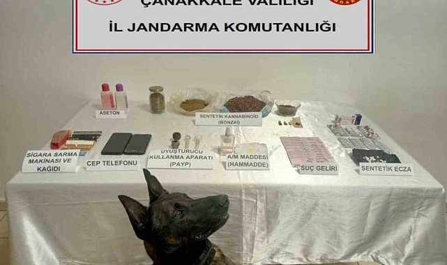 Çanakkale'de uyuşturucu operasyonuna 5 tutuklama