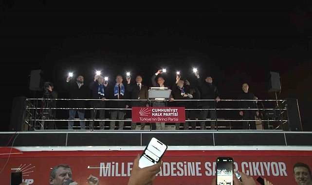 CHP Genel Başkanı Özel: "Sarıyer'de son 3 seçimdir partimiz kazanıyor"