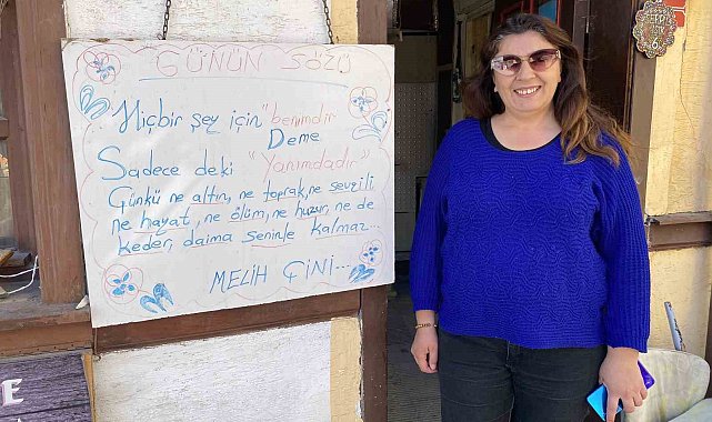 Çini ustasının 7 Şubat 2023'te yazdığı 'Günün Sözü' dikkat çekiyor