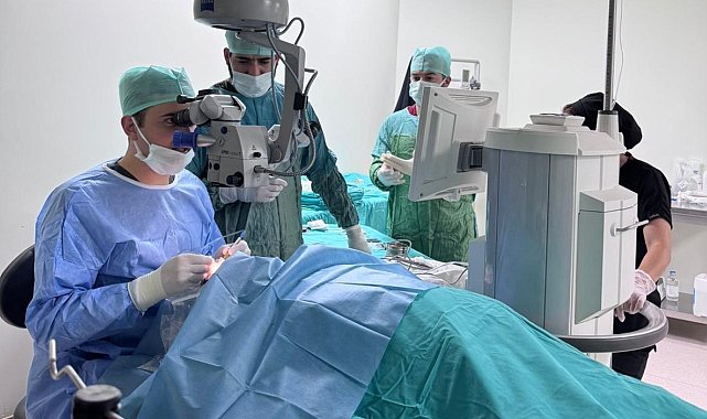 Çukurca'da katarak ameliyatı yapıldı