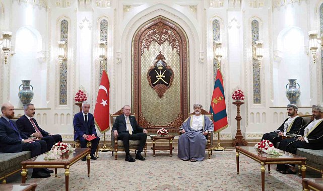 Cumhurbaşkanı Erdoğan, Umman Sultanı Al Said ile bir araya geldi