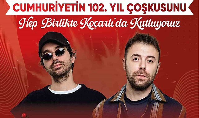 Cumhuriyet'in 102. yılı Koçarlı'da coşkuyla kutlanacak