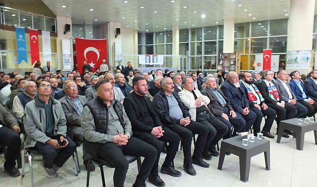 Dinar'da 'İlk Kıblemiz Mescid-i Aksa, Kudüs Bilinci ve Filistin Davası" konulu konferans