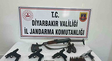 Diyarbakır'da silah kaçakçılığı operasyonu