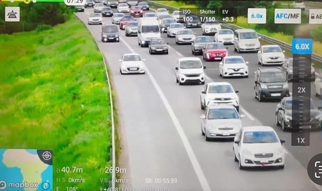 Düzce'de 462 hızlı sürücü radara girdi