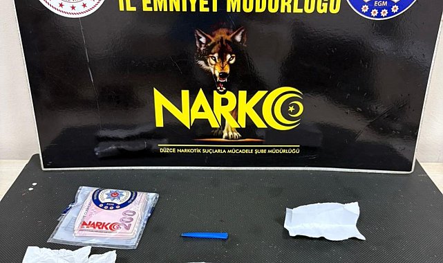 Düzce'de uyuşturucu operasyonu: 2 kişi tutuklandı