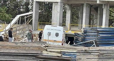 Edirne'de 8'inci kattan düşen genç işçi ağır yaralandı