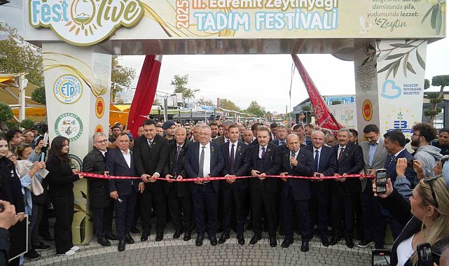Edremit'te 2. Zeytinyağı Tadım Festivali FestOlive başladı