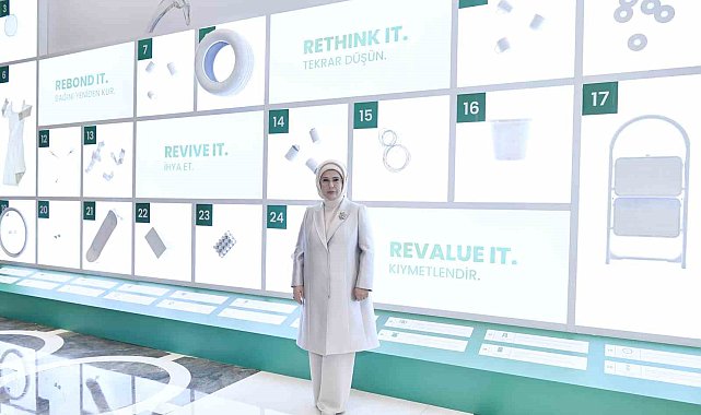 Emine Erdoğan: "İstanbul'umuz bundan sonra sıfır atığın başkenti olacak"