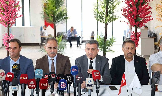 Eyyübiye Belediye Başkanı Mehmet Kuş yeni projeleri basına tanıttı