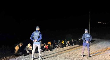 Fethiye'de 40 düzensiz göçmen ve 2 göçmen kaçakçısı yakalandı