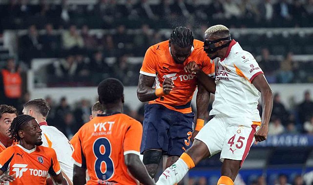 Galatasaray'dan Başakşehir'e karşı ligde üst üste 7. galibiyet