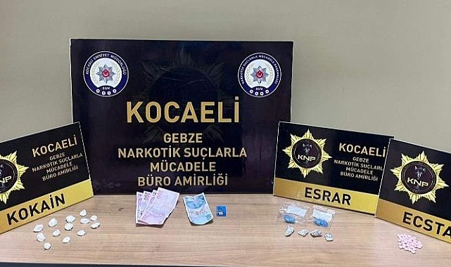 Gebze'de uyuşturucu operasyonu: 2 kişi tutuklandı