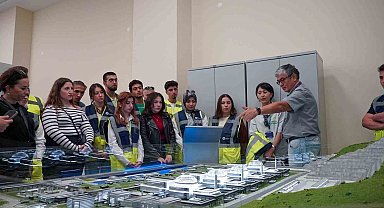 Geleceğin nükleer mühendisleri Akkuyu Nükleer Santrali'ni yerinde inceledi