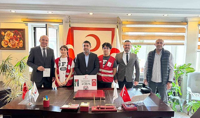 Genç yüreklerden Filistin'e umut