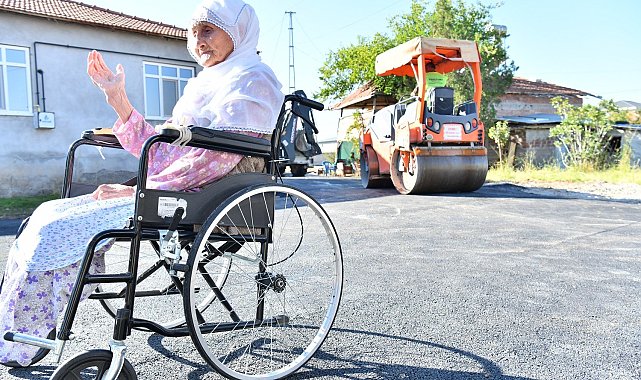 Gülistan Teyze'nin duaları Yeşilyurt Belediyesi'ne