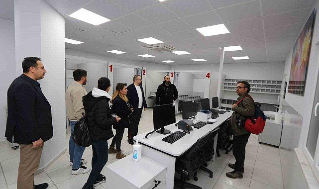 Hastane acil servisinde yeşil alan yenilendi